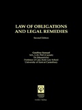 Bild: Law of Obligations & Legal Remedies - Routledge Cavendish