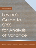 Cover: Levine's Guide to SPSS for Analysis of Variance - Psychology Press Ltd