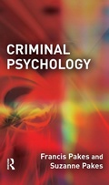 Cover: Criminal Psychology - Willan Publishing