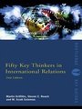 Cover: Fifty Key Thinkers in International Relations - Routledge