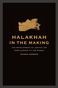 Cover: Halakhah in the Making - Naval Institute Press