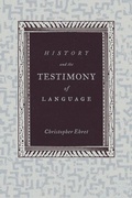 Cover: History and the Testimony of Language - Naval Institute Press