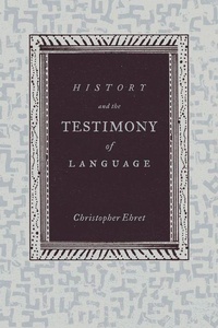 Enlarge image Cover: History and the Testimony of Language - Naval Institute Press