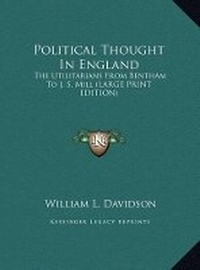 Enlarge image Cover: Political Thought In England - Kessinger Publishing