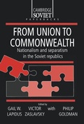 Cover: From Union to Commonwealth - Cambridge University Press