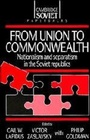 Cover: From Union to Commonwealth - Cambridge University Press