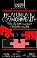 Cover: From Union to Commonwealth - Cambridge University Press