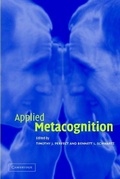 Cover: Applied Metacognition - Cambridge University Press