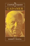 Cover: The Cambridge Companion to Gadamer - Cambridge University Press