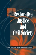 Cover: Restorative Justice and Civil Society - Cambridge University Press