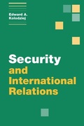 Cover: Security and International Relations - Cambridge University Press