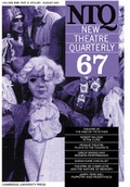 Cover: New Theatre Quarterly 67: Volume 17, Part 3 - Cambridge University Press