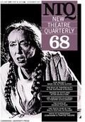 Cover: New Theatre Quarterly 68: Volume 17, Part 4 - Cambridge University Press
