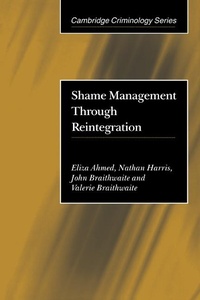 Enlarge image Cover: Shame Management through Reintegration - Cambridge University Press