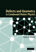 Cover: Defects and Geometry in Condensed Matter Physics - Cambridge University Press
