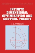 Cover: Infinite Dimensional Optimization and Control Theory - Cambridge University Press