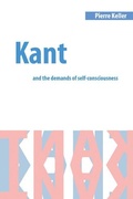 Cover: Kant and the Demands of Self-Consciousness - Cambridge University Press
