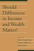 Cover: Should Differences in Income and Wealth Matter?: Volume 19, Part 1 - Cambridge University Press