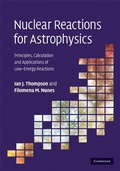 Cover: Nuclear Reactions for Astrophysics - Cambridge University Press