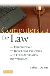 Abbildung von: Computers and the Law - Cambridge University Press