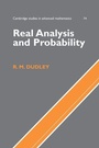 Cover: Real Analysis and Probability - Cambridge University Press