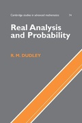 Cover: Real Analysis and Probability - Cambridge University Press