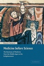 Cover: Medicine before Science - Cambridge University Press