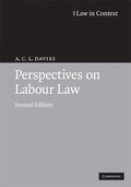 Cover: Perspectives on Labour Law - Cambridge University Press