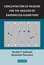 Cover: Concentration of Measure for the Analysis of Randomized Algorithms - Cambridge University Press