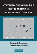 Cover: Concentration of Measure for the Analysis of Randomized Algorithms - Cambridge University Press