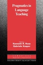 Cover: Pragmatics in Language Teaching - Cambridge University Press