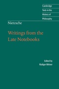Cover: Nietzsche: Writings from the Late Notebooks - Cambridge University Press
