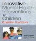Cover: Innovative Mental Health Interventions for Children - Routledge