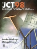 Bild: JCT98 Building Contract: Law and Administration - Routledge