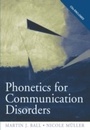 Cover: Phonetics for Communication Disorders - Psychology Press Ltd