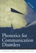 Cover: Phonetics for Communication Disorders - Psychology Press Ltd