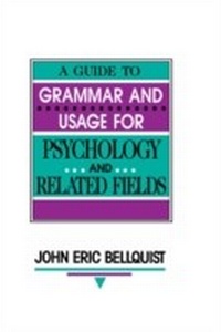Bild vergrößern Bild: A Guide To Grammar and Usage for Psychology and Related Fields - Psychology Press Ltd