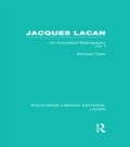Cover: Jacques Lacan (Volume I) (RLE: Lacan) - Routledge