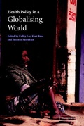 Cover: Health Policy in a Globalising World - Cambridge University Press