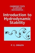Cover: Introduction to Hydrodynamic Stability - Cambridge University Press