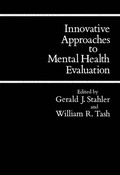 Cover: Innovative Approaches to Mental Health Evaluation - Academic Press
