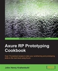 Cover: Axure RP Prototyping Cookbook - Packt Publishing