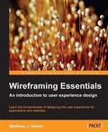Cover: Wireframing Essentials - Packt Publishing