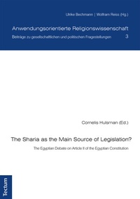 Abbildung von: The Sharia as the Main Source of Legislation? - Tectum Wissenschaftsverlag