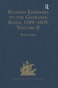 Cover: Russian Embassies to the Georgian Kings, 1589-1605 volume II - Cambridge University Press