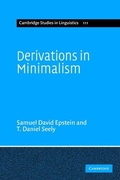 Cover: Derivations in Minimalism - Cambridge University Press