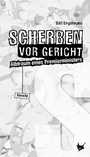Cover: Scherben vor Gericht - Größenwahn Verlag