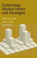 Cover: Estimating Market Power and Strategies - Cambridge University Press