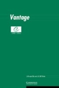 Cover: Vantage - Cambridge University Press