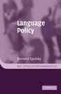 Cover: Language Policy - Cambridge University Press